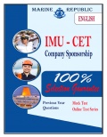 English for Indian Maritime University Common Entrance Test (IMU CET) & Sponsorship - Marine Republic [2021, PDF] - <span>Examinations › IMU CET (Indian Maritime University Common Entrance Test)</span>